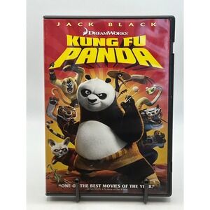 Kung Fu Panda DVD Full Screen DreamWorks Animation Jack Black PG